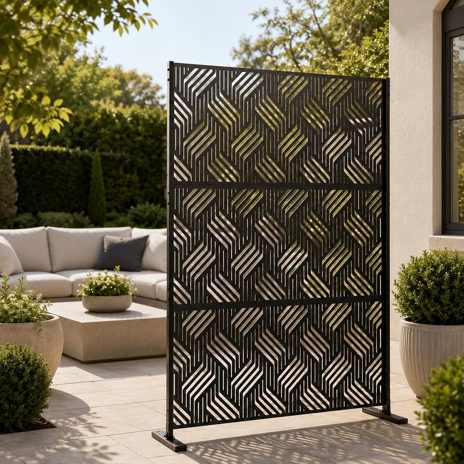 Partition Screen Divider - 74 inch hoog, 47,2 inch breed,