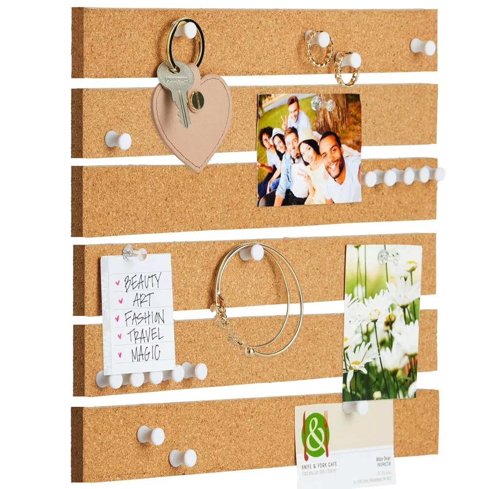 Office Furniture Online - 1pc 30cm Kurkbordstrips Zelfklevend Bulletin Kurkbord