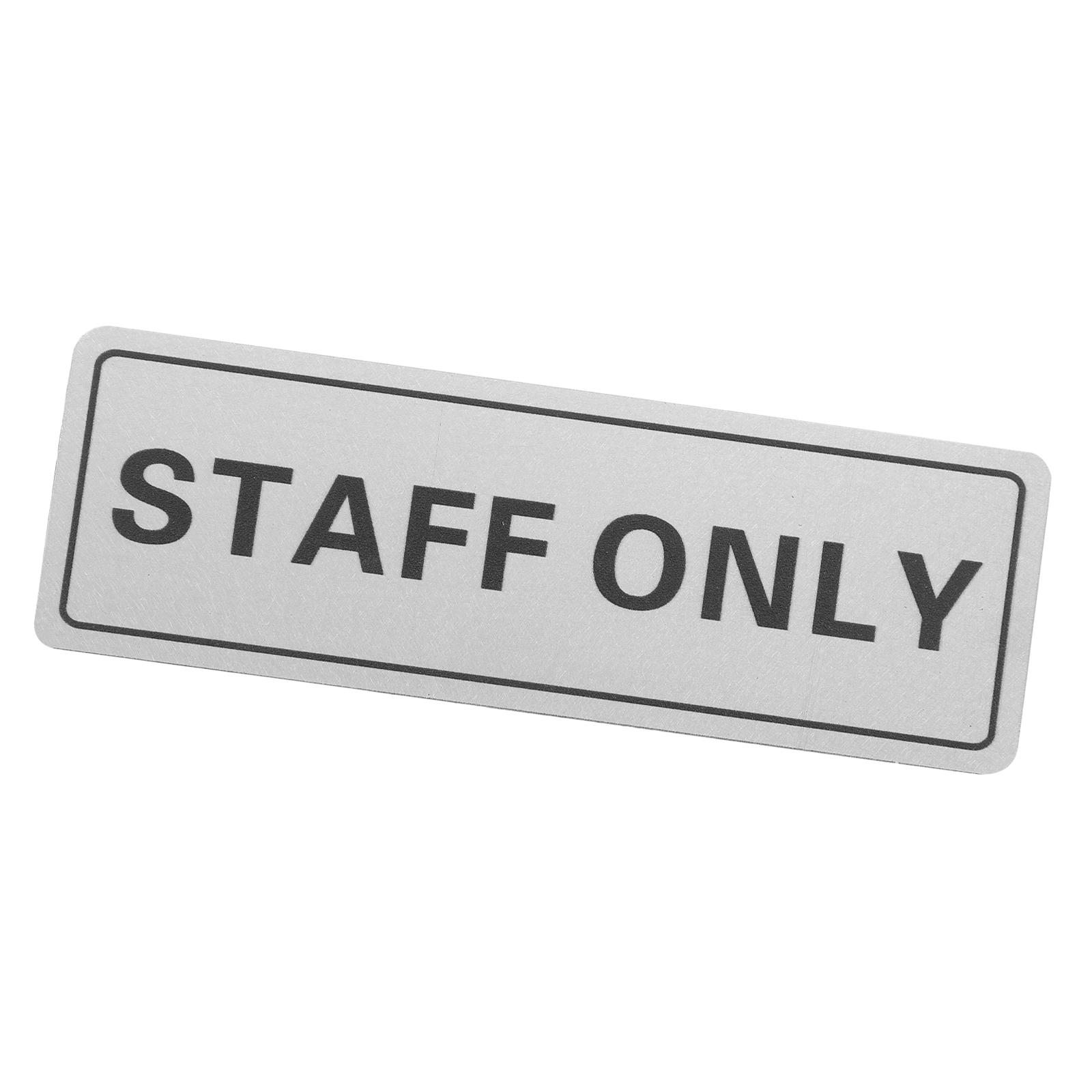 Office Furniture Online - Rechthoek aluminium personeel alleen teken muur