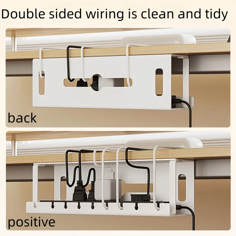 Cable Tray Under Desk - Kabelbeheer voor onder het bureau Kabelbak
