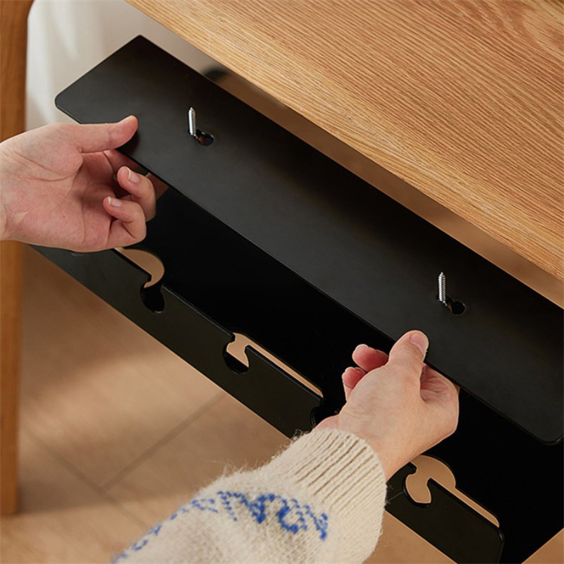 Cable Tray Under Desk - NIEUW* Kabelbak onder bureau met klem,