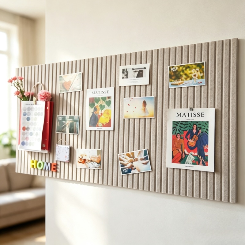 Office Furniture Online - Grote Boheemse Vilt Wandtegels Ronde Kurk