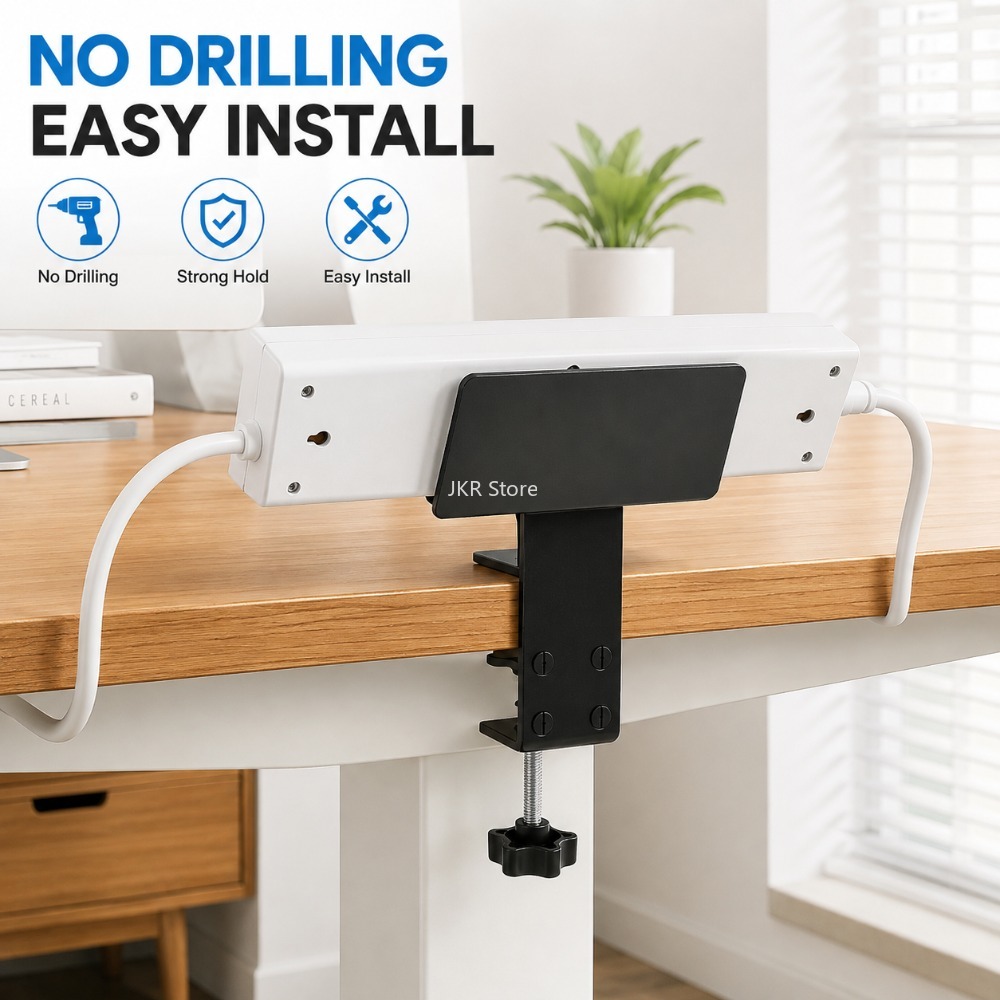 Cable Tray Under Desk - Kabelorganizer voor onder het bureau, houder