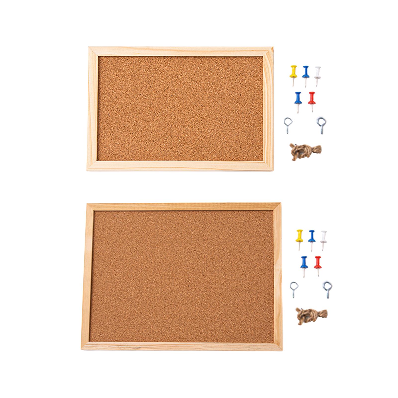 Office Furniture Online - Kurk prikbord prikbord houten wanddecoratie fotodisplaybord