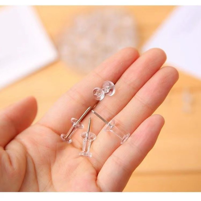 50/100 Stuks Push Pins Transpa - Office Furniture Online recensie en prijs