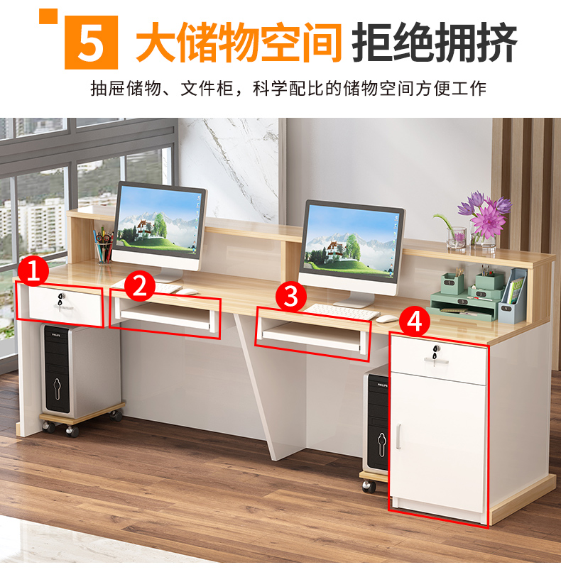 Receptiebalies Klassieke, op m - Office Furniture Bali recensie en prijs