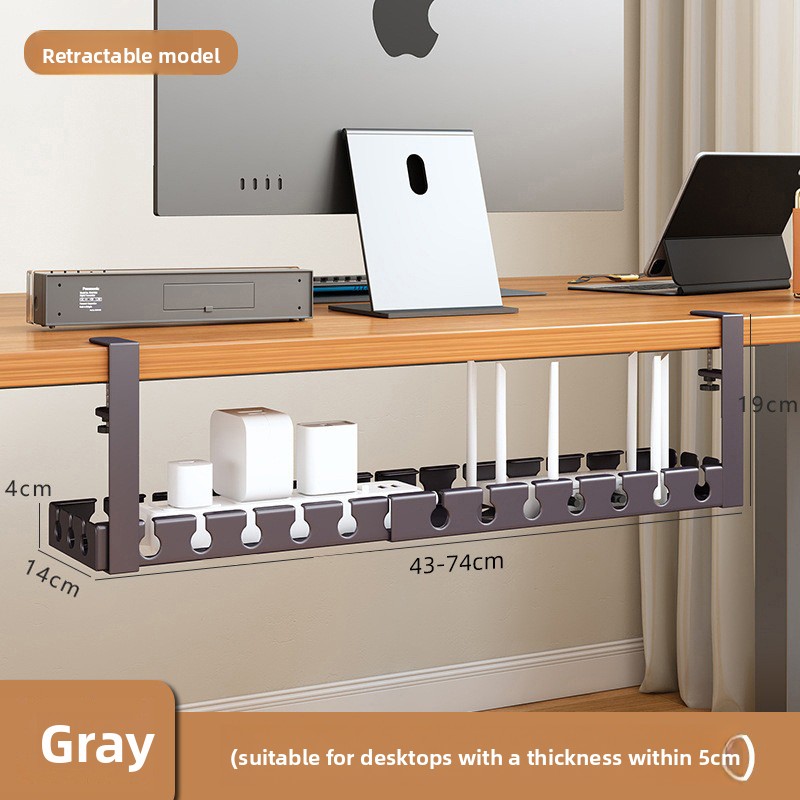 Intrekbare, boorloze kabelgoot - Cable Tray Under Desk recensie en prijs