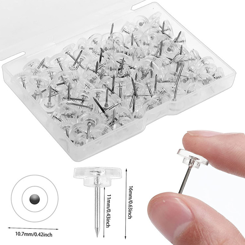 50 stks/doos Plastic Clear Pus - Office Furniture Online recensie en prijs