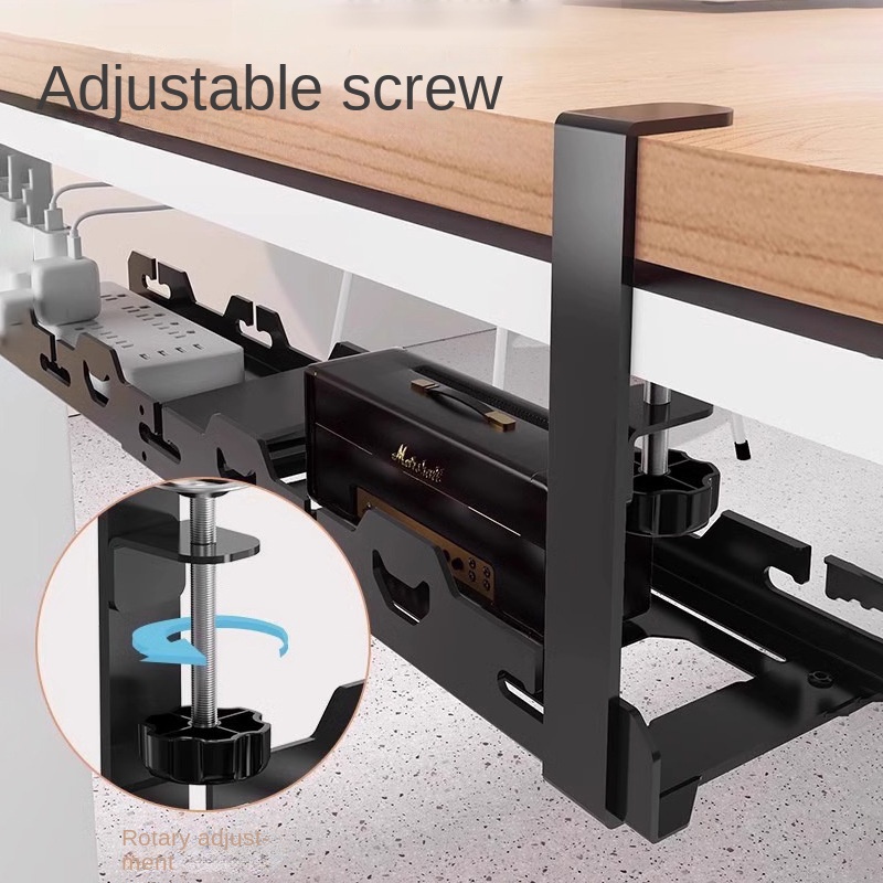Telescopisch opbergrek onder d - Cable Tray Under Desk recensie en prijs