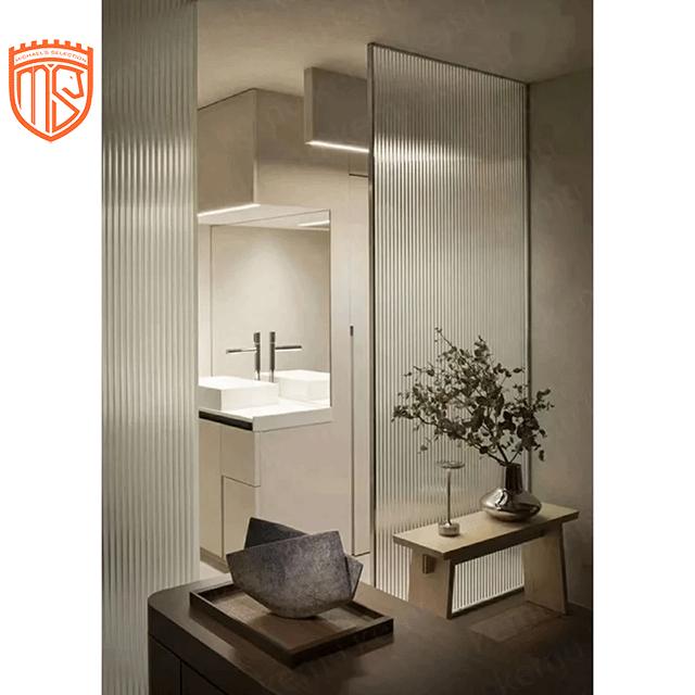 Moderne minimalistische badkam - Partition Screen Divider recensie en prijs