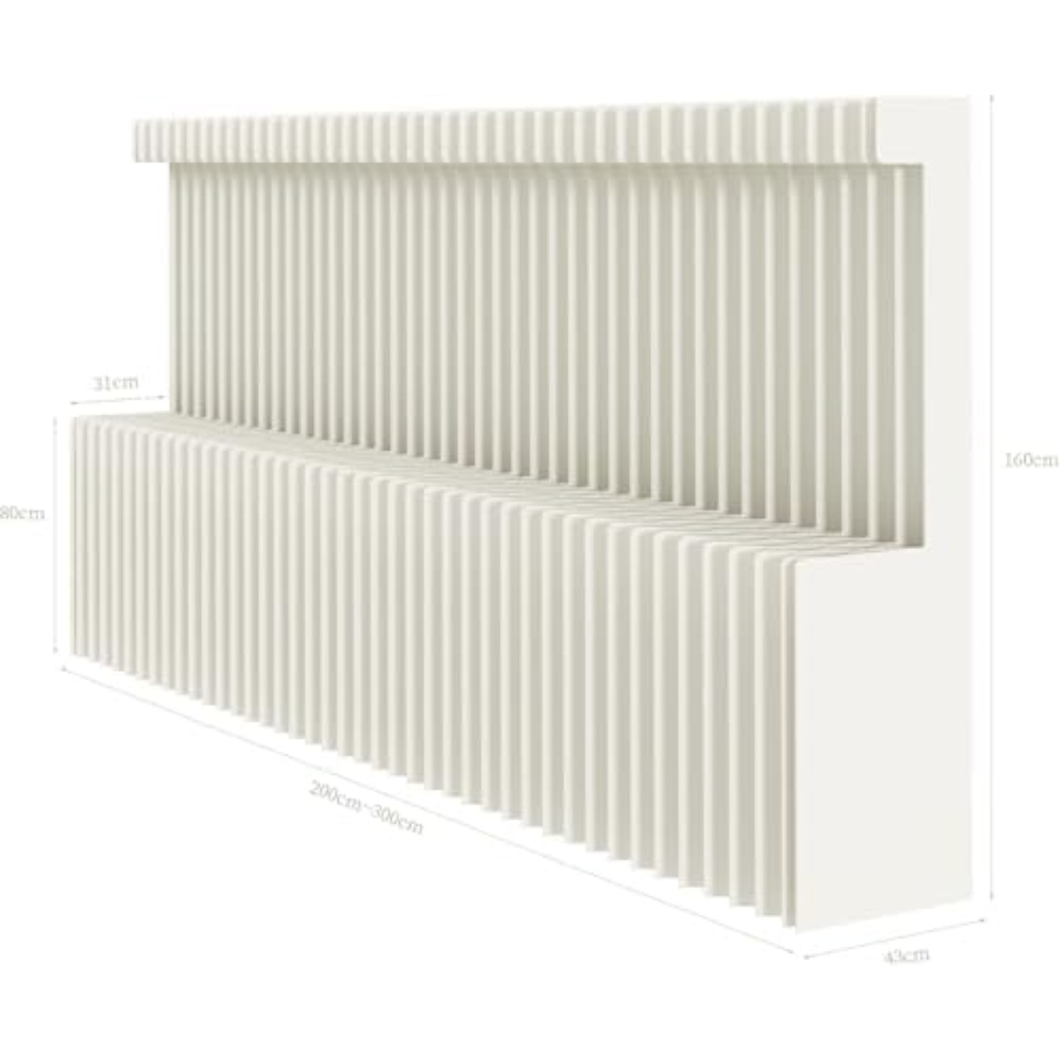Papieren kamerverdeler met pla - Partition Screen Divider recensie en prijs