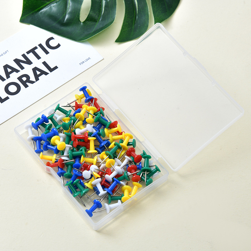 100 stuks/doos Multicolor Push - Office Furniture Online recensie en prijs