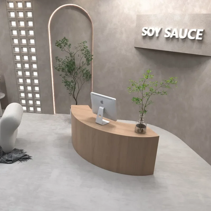 Gebogen bureautafel voor esthe - Office Furniture Bali recensie en prijs