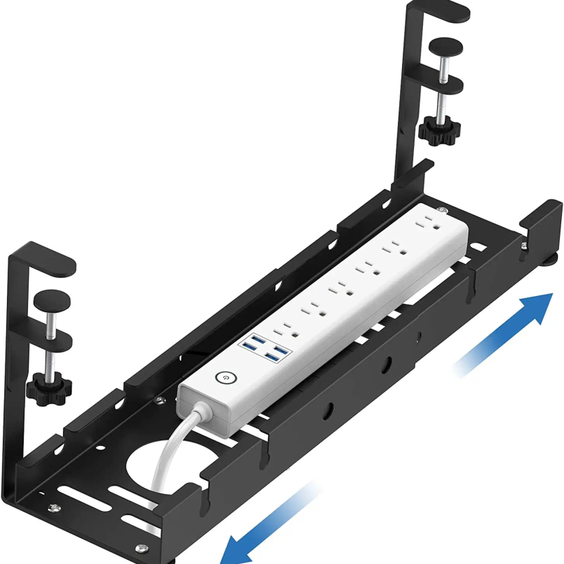 Geen boren nodig, uittrekbare  - Cable Tray Under Desk recensie en prijs